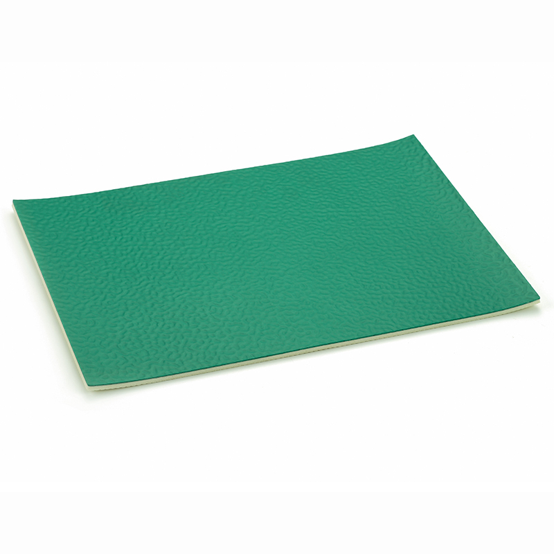 4.7mm珊瑚纹PVC运动地板-绿色